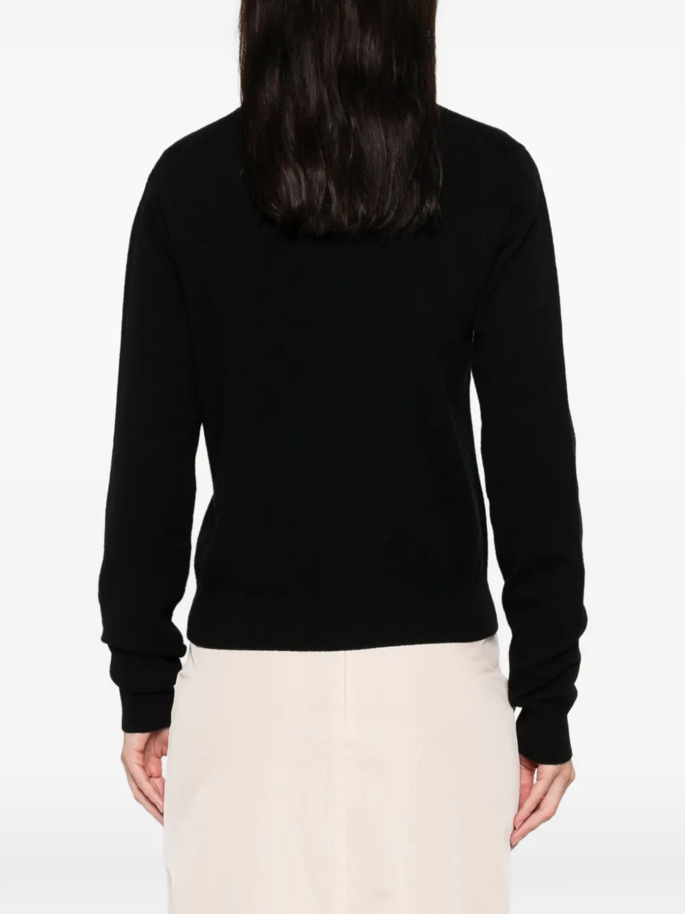 N°21 Button-up Cardigan In Black