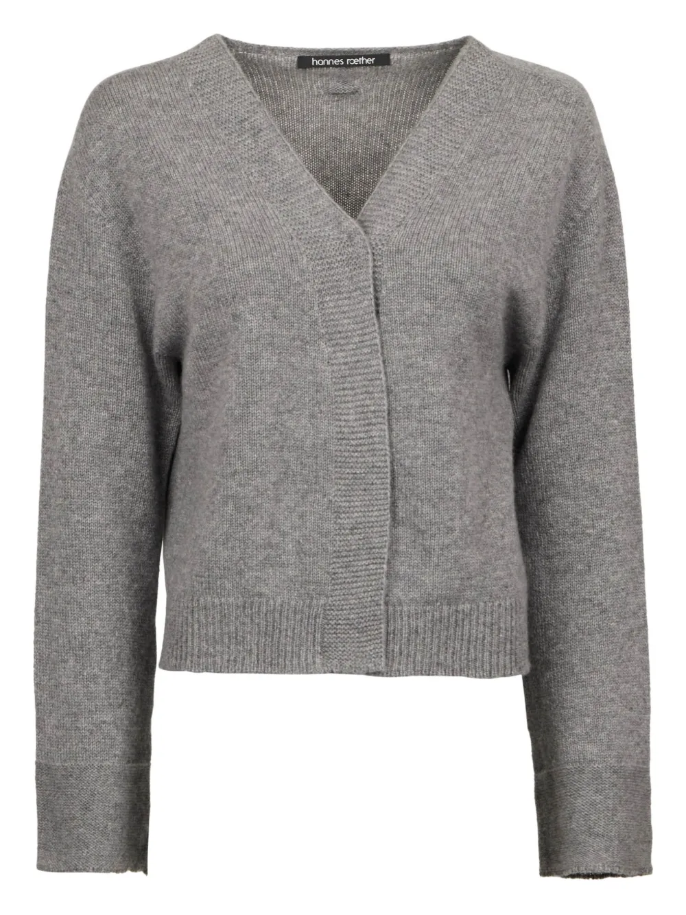 Hannes Roether V-neck cardigan - Grey
