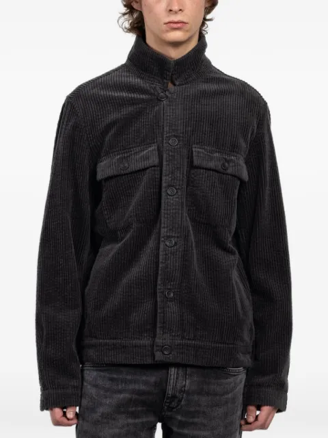 Hannes Roether pocket corduroy shirt