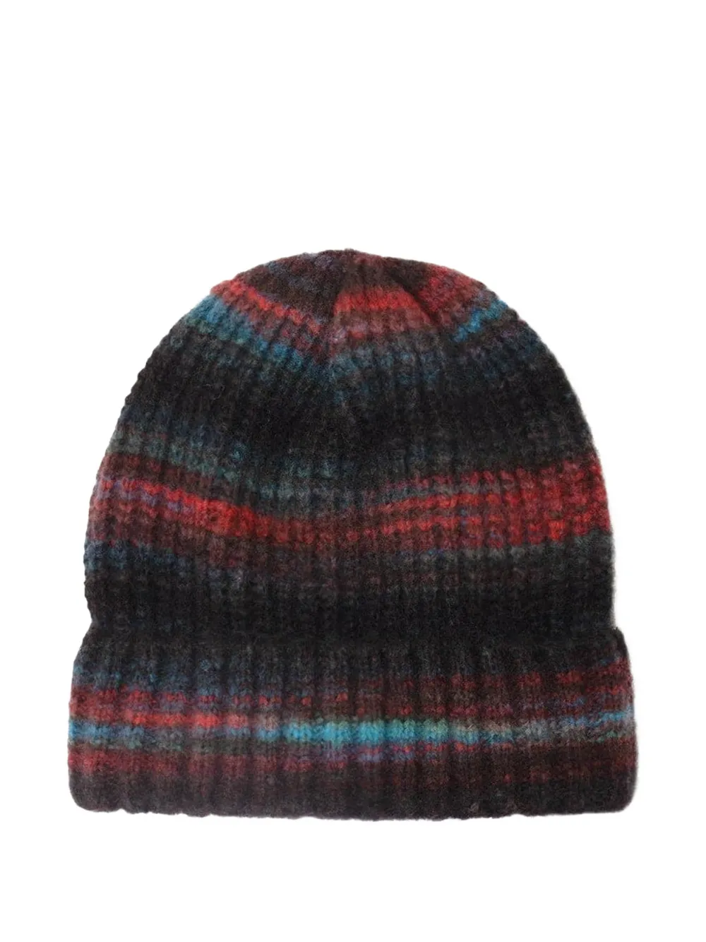 Xirena striped beanie hat - Nero