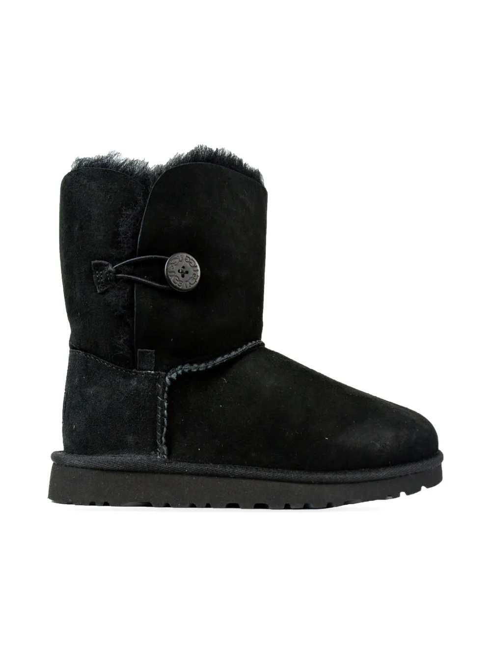 UGG Kids botas para nieve Bailey Button | negro | Image 1