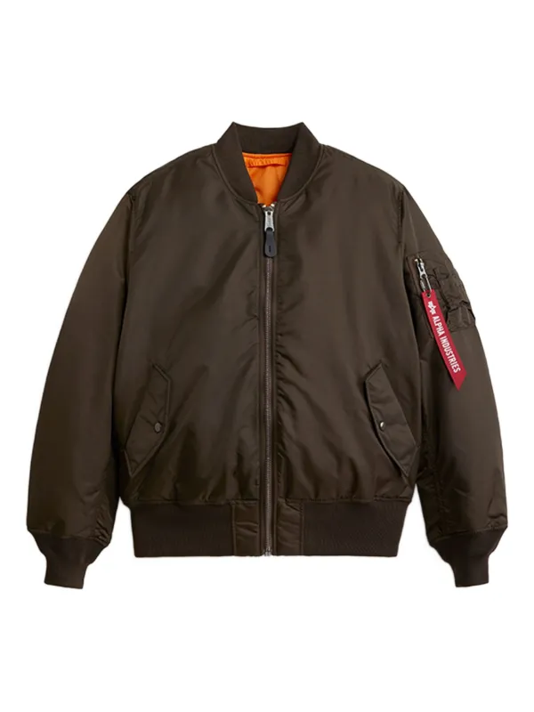 Alpha Industries MA-1 ボンバージャケット | ブラウン | FARFETCH JP