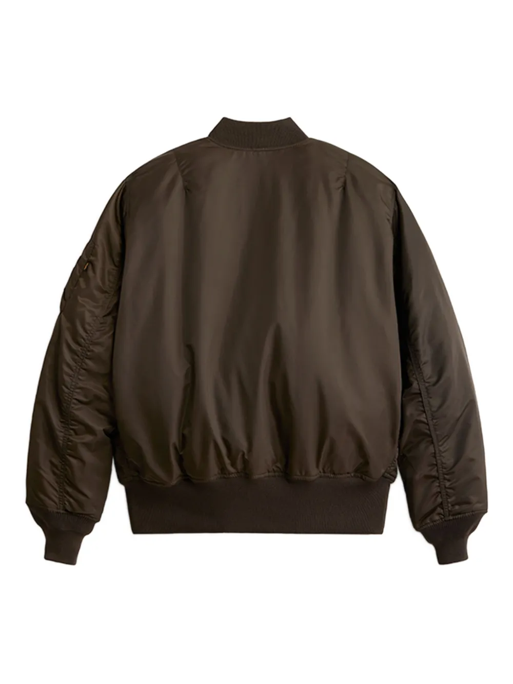 Alpha Industries Bomberjack met ritszak Bruin