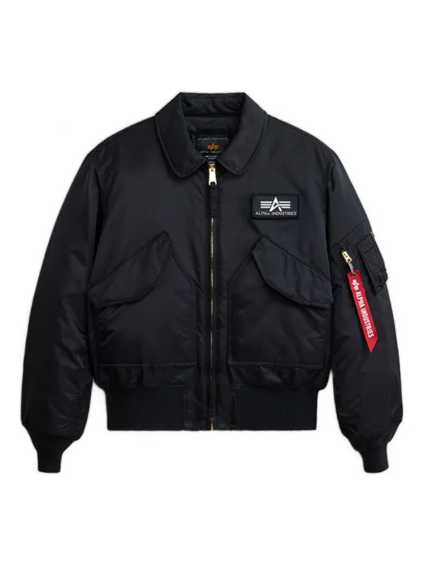 Alpha Industries Cwu 45/p フライトジャケット | ブラック | FARFETCH JP