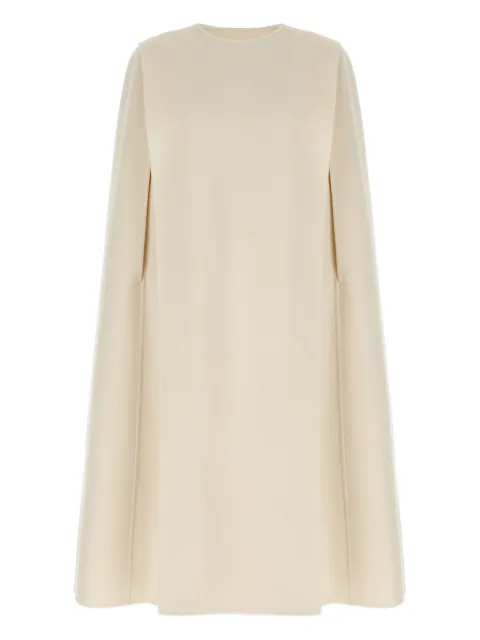 Federica Bonifaci crew-neck wallet cape