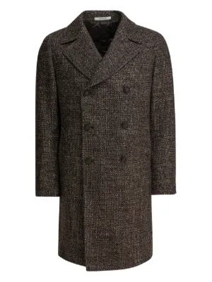 Harris Wharf London ボタン コート | ブラウン | FARFETCH JP