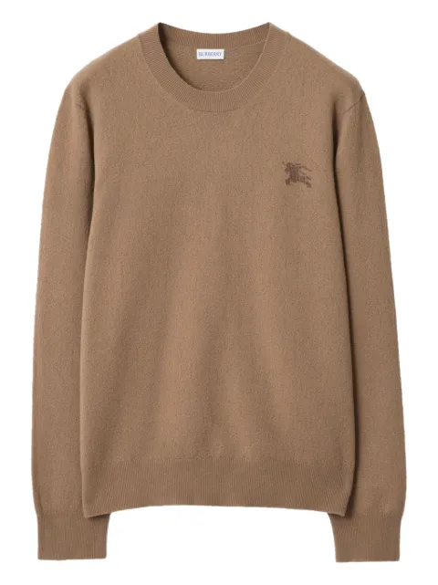 Burberry logo-embroidery sweater