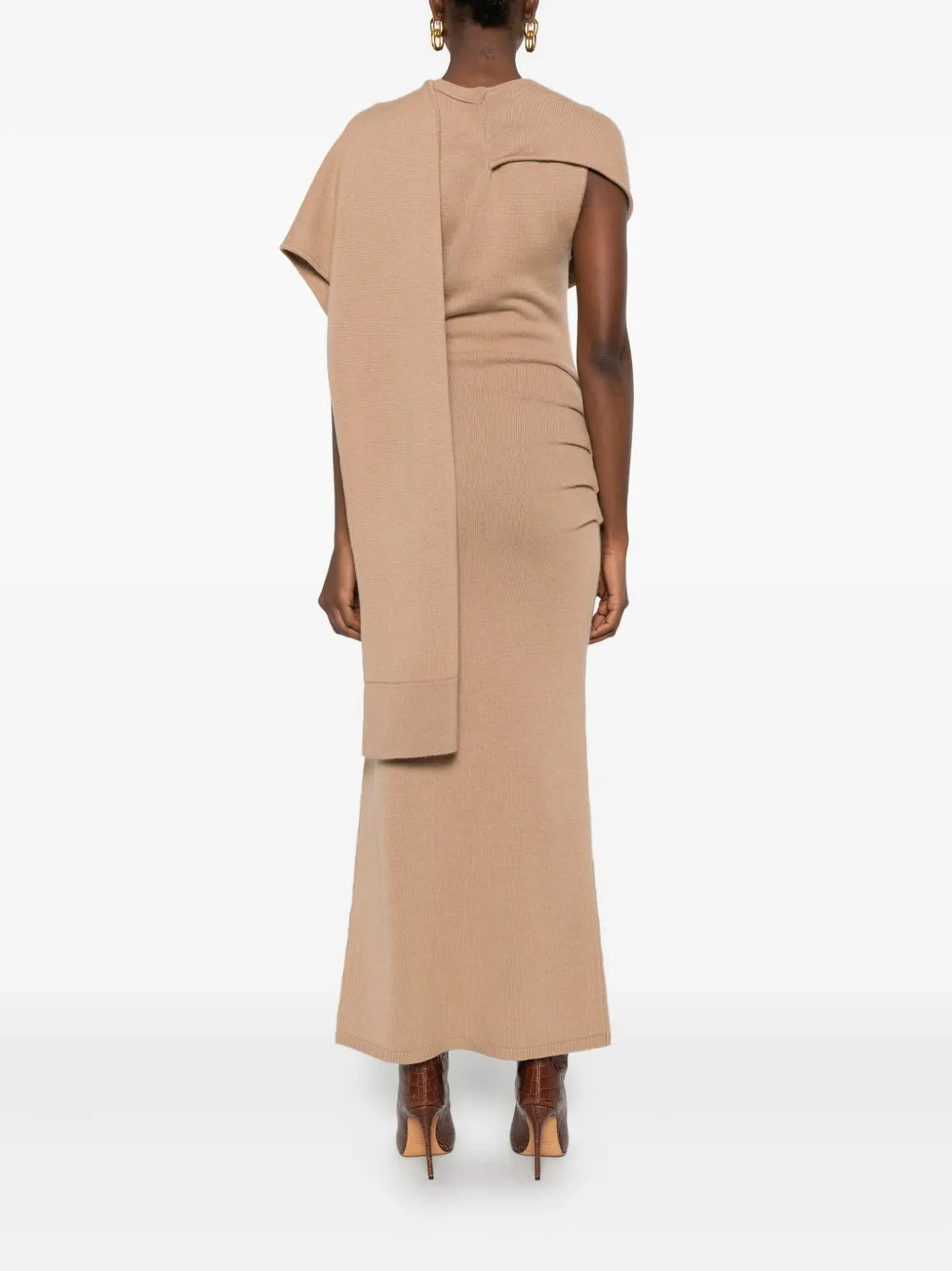 Simkhai Hathaway Midi Dress In Neutral