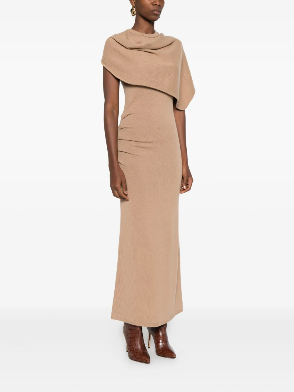 Simkhai Hathaway Midi Dress In Neutral