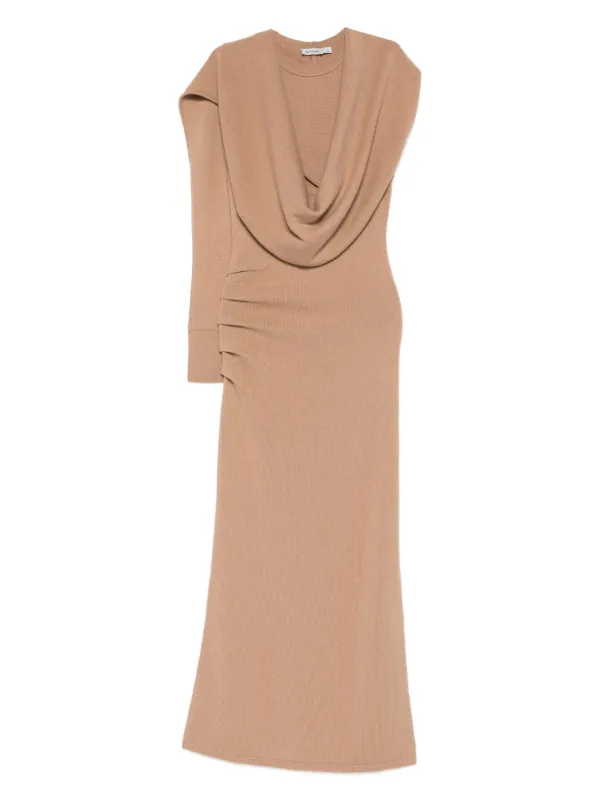Simkhai Hathaway Midi Dress in Neutrals