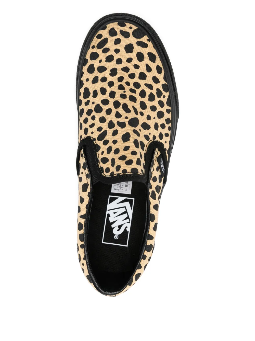 Vans Leopard-print Slip-on Sneakers In Multi