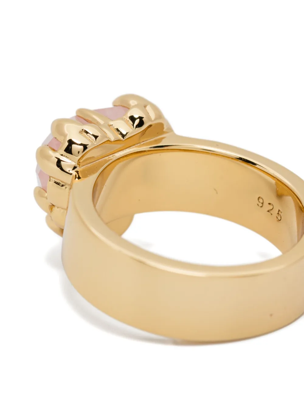 Stolen Girlfriends Club Love Claw Ring In Gold