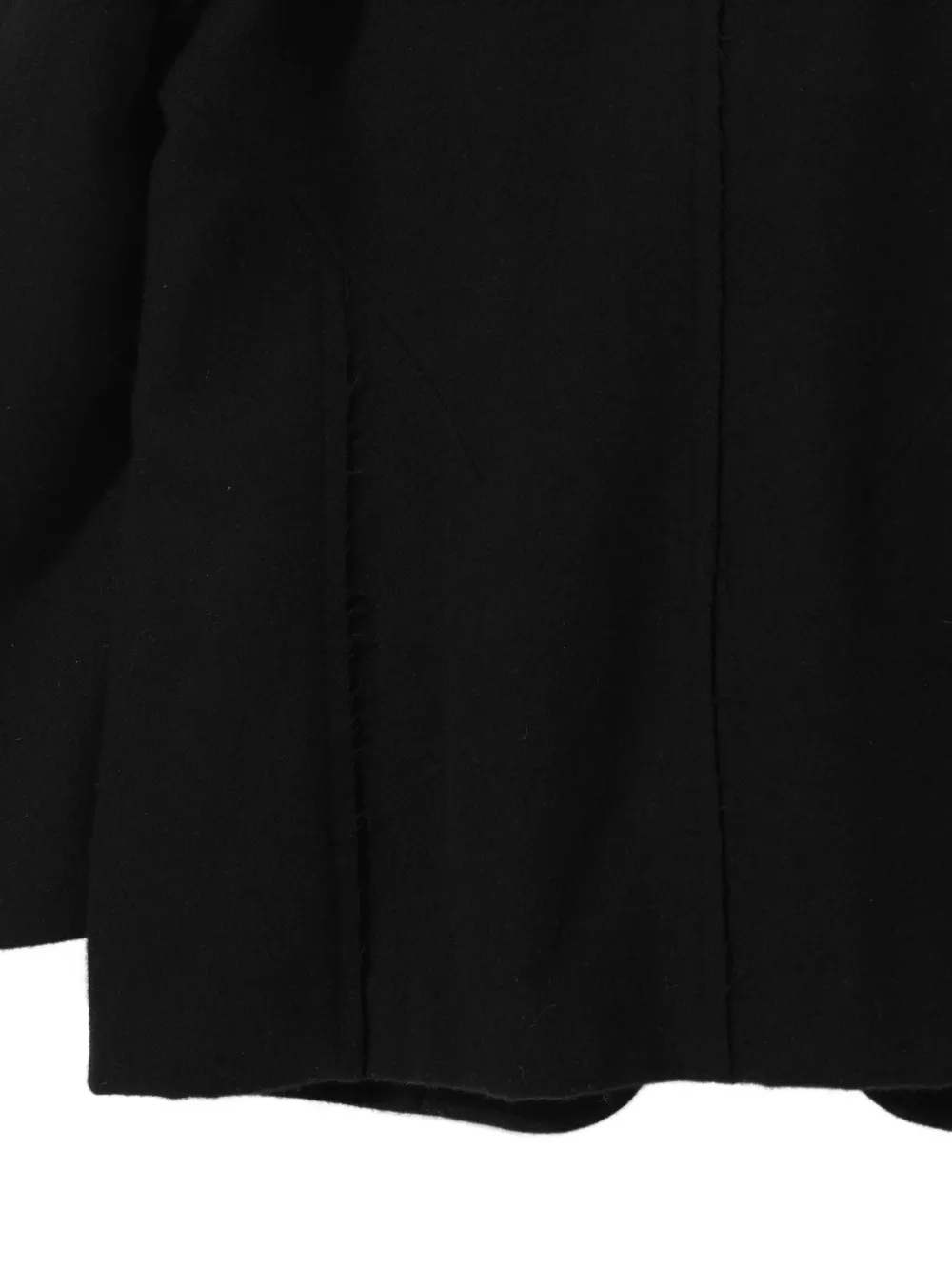 Undercover Jack met enkele rij knopen Zwart