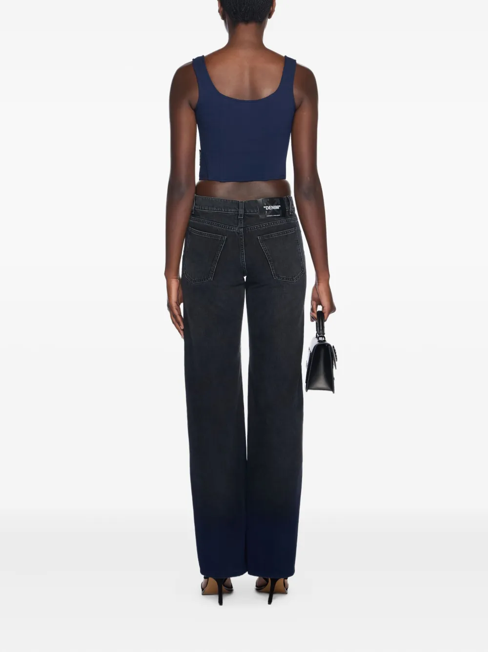 Off-White Spray Susy jeans Zwart