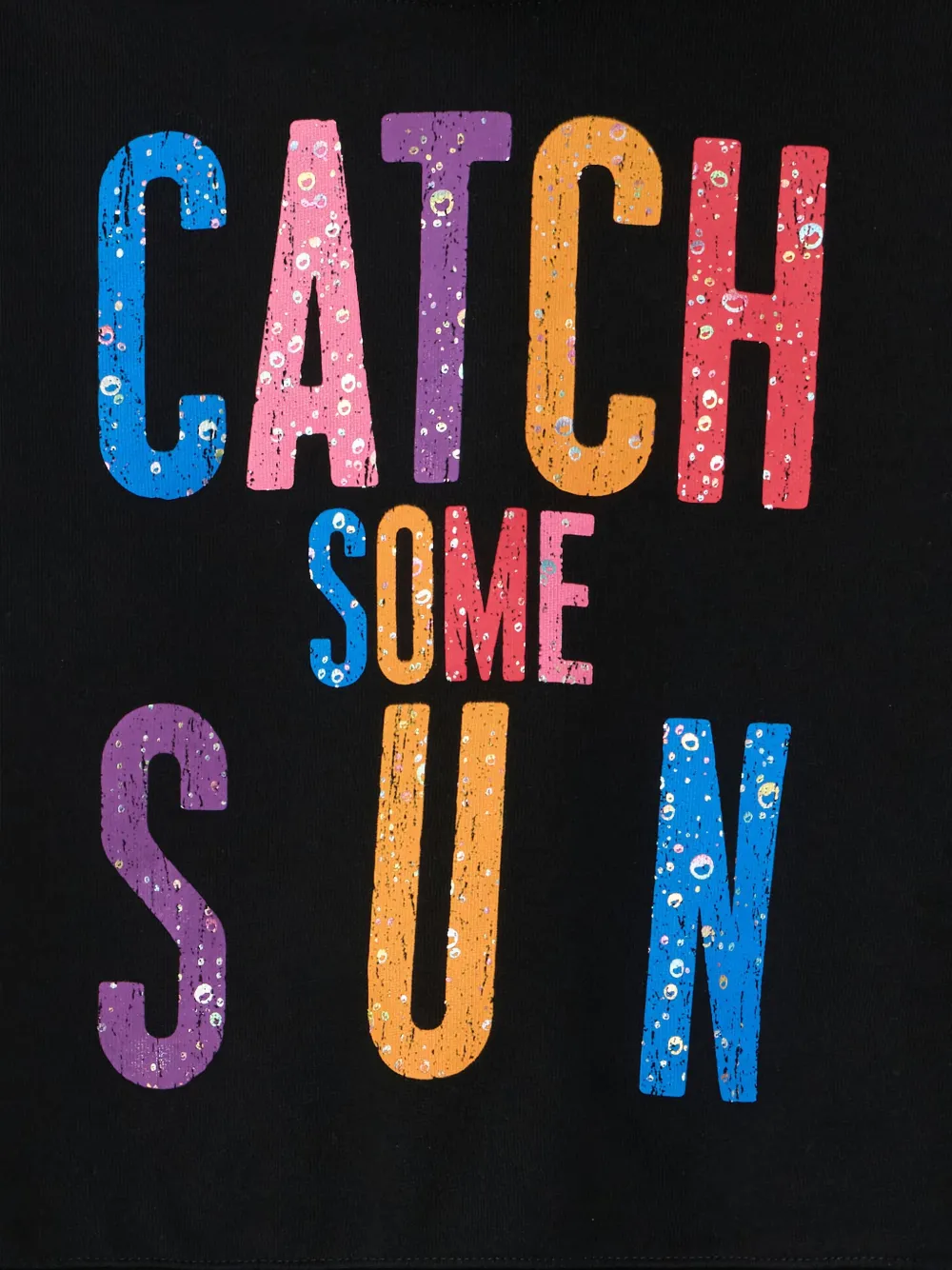 Palm Angels Kids Hoodie met lange mouwen Zwart