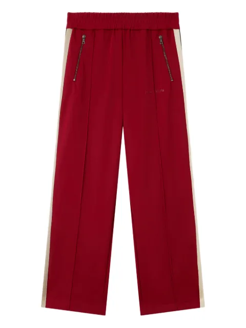 Palm Angels zip-up side-stripe track pants