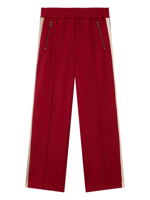 Palm Angels サイドストライプ トラックパンツ | レッド | FARFETCH JP