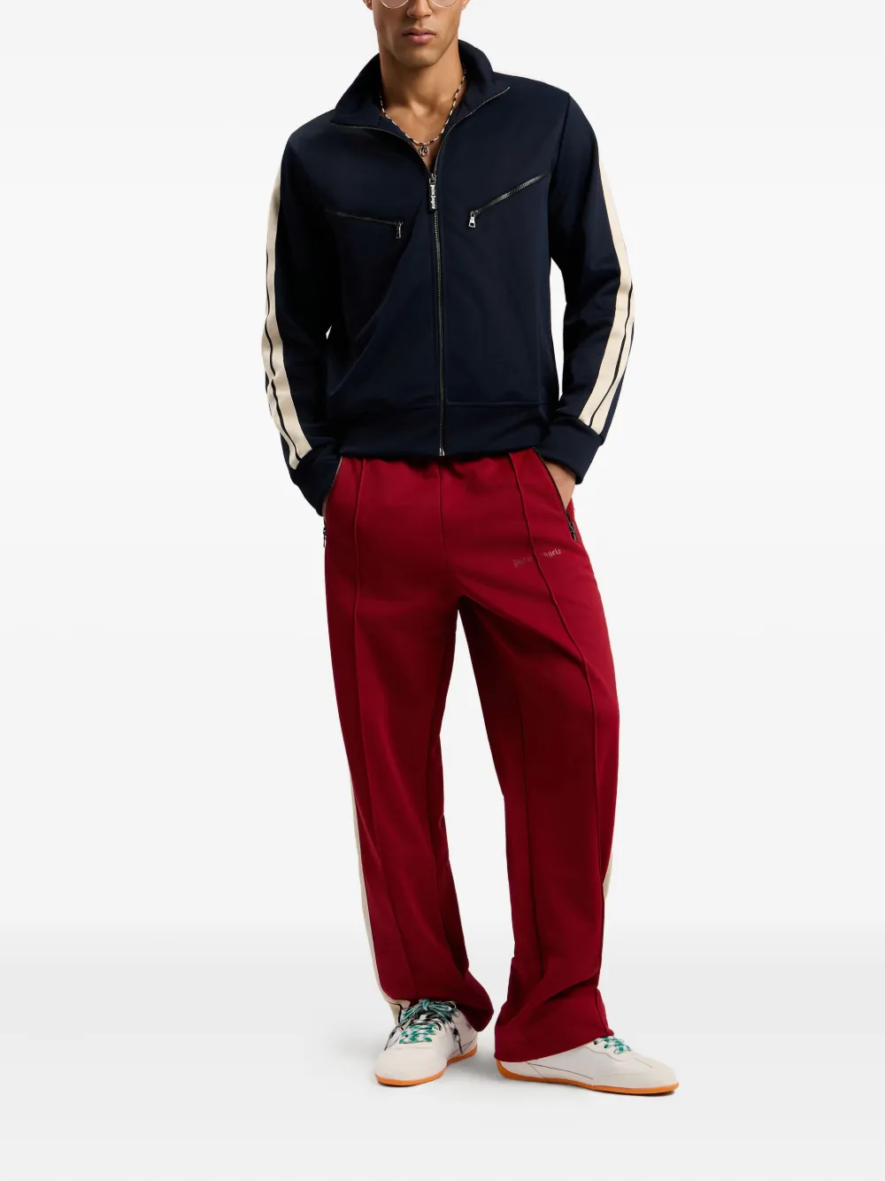 Palm Angels pants con franjas laterales y cierre | Pants | Image 2