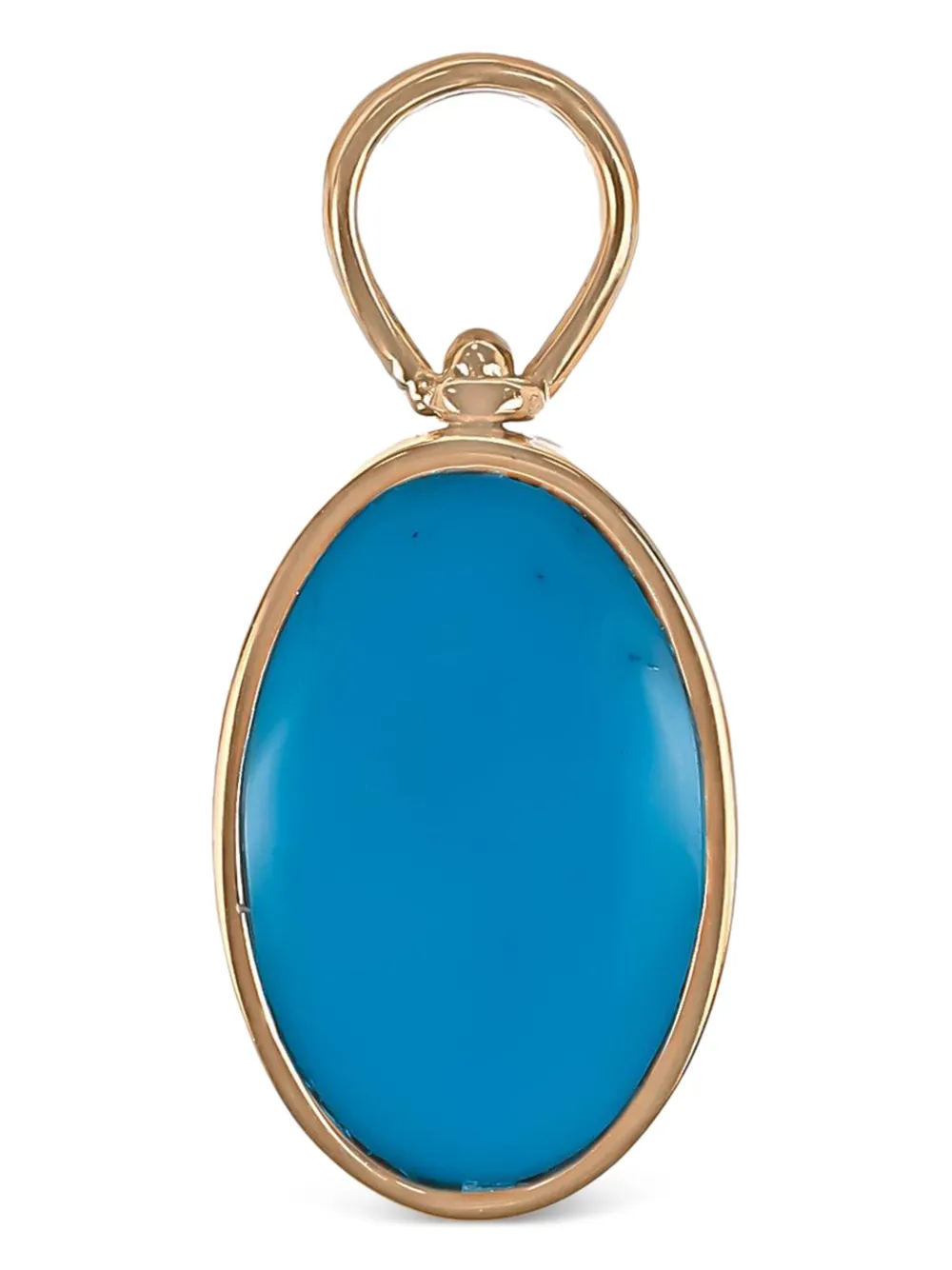 Marla Aaron pendentif en or 14ct serti de turquoise | or | Image 1