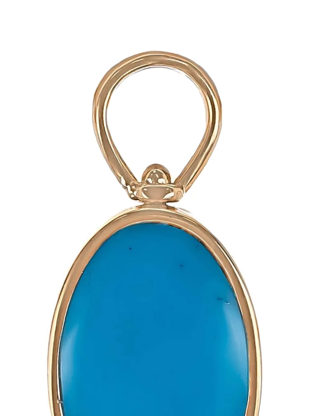 Marla Aaron pendentif en or 14ct serti de turquoise | Joaillerie | Image 2