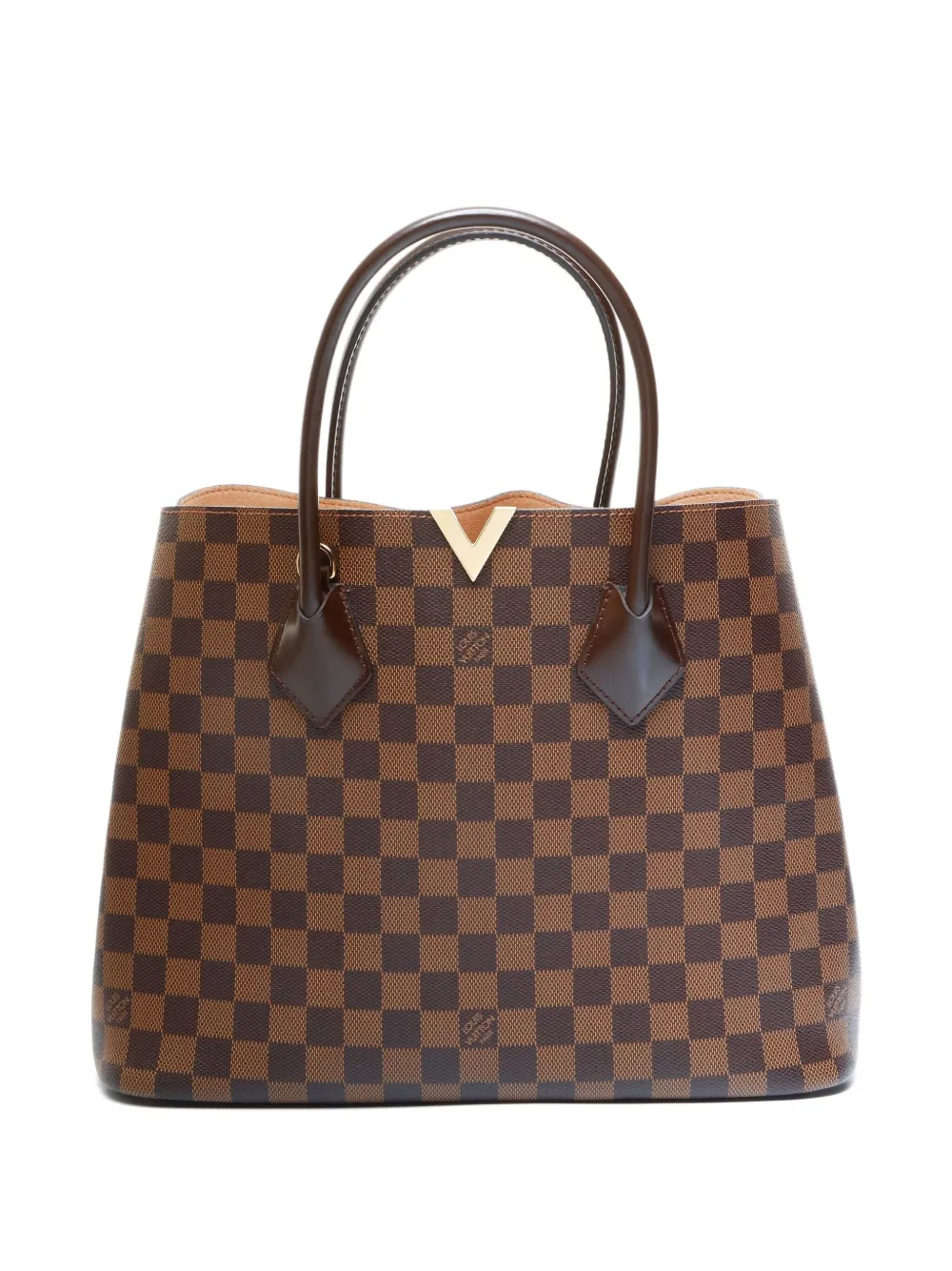 Louis Vuitton Pre-Owned 2015 ケンジントン ダミエ ハンドバッグ - ブラウン Louis Vuitton Pre-Owned 2015 ケンジントン ダミエ ハンドバッグ - ブラウン