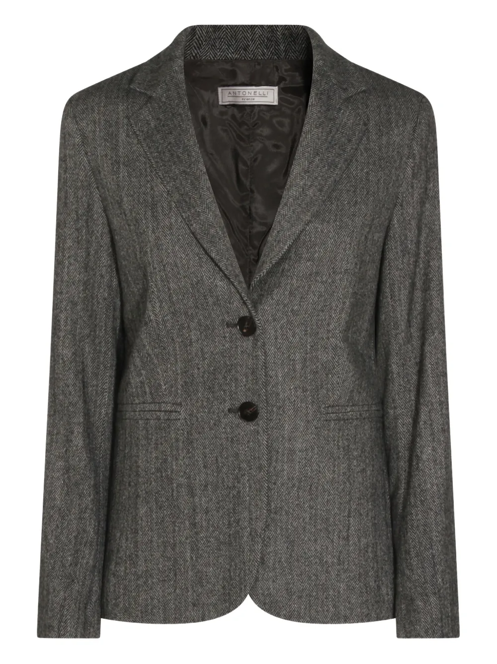 Antonelli herringbone-button jacket | gris | Image 1