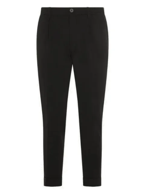 GTA  Pantalone pleated straight-leg trousers
