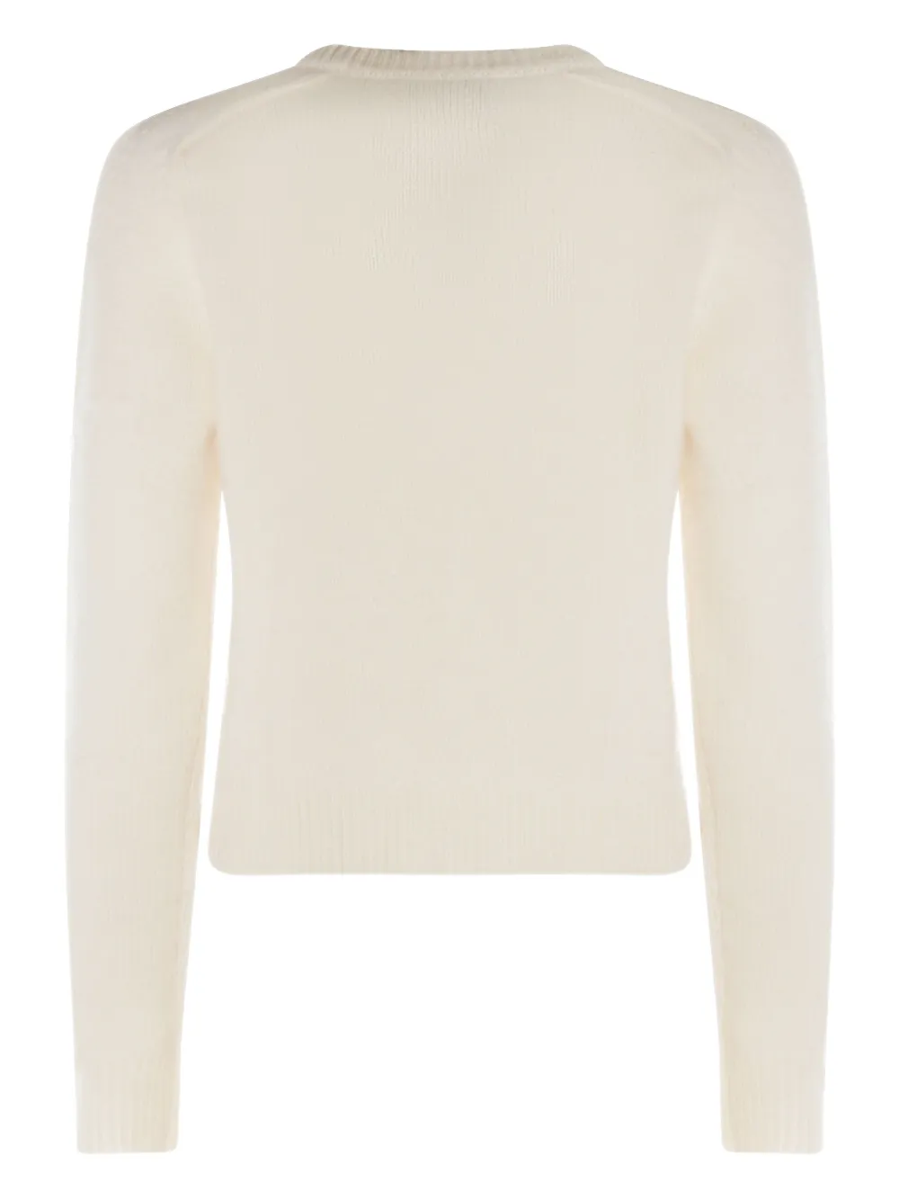 kujten Gs Caroline trui met ronde hals Beige