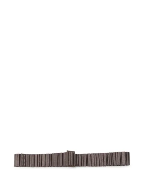 Pleats Please Issey Miyake pleated buckle belt