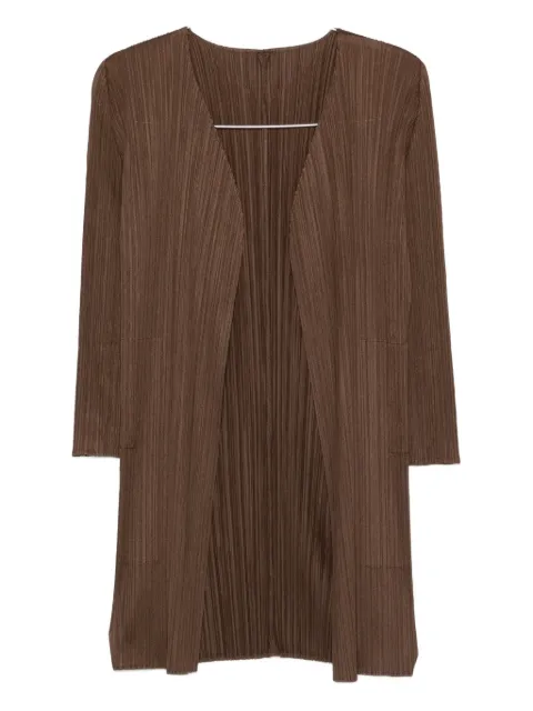 Pleats Please Issey Miyake pleated coat
