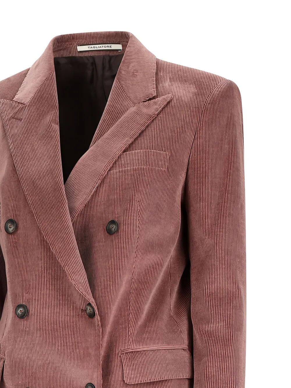 Tagliatore Double-breasted Suit In Pink