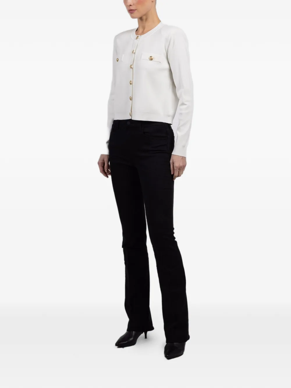  L'agence Selma Boot-cut Jeans - Black 