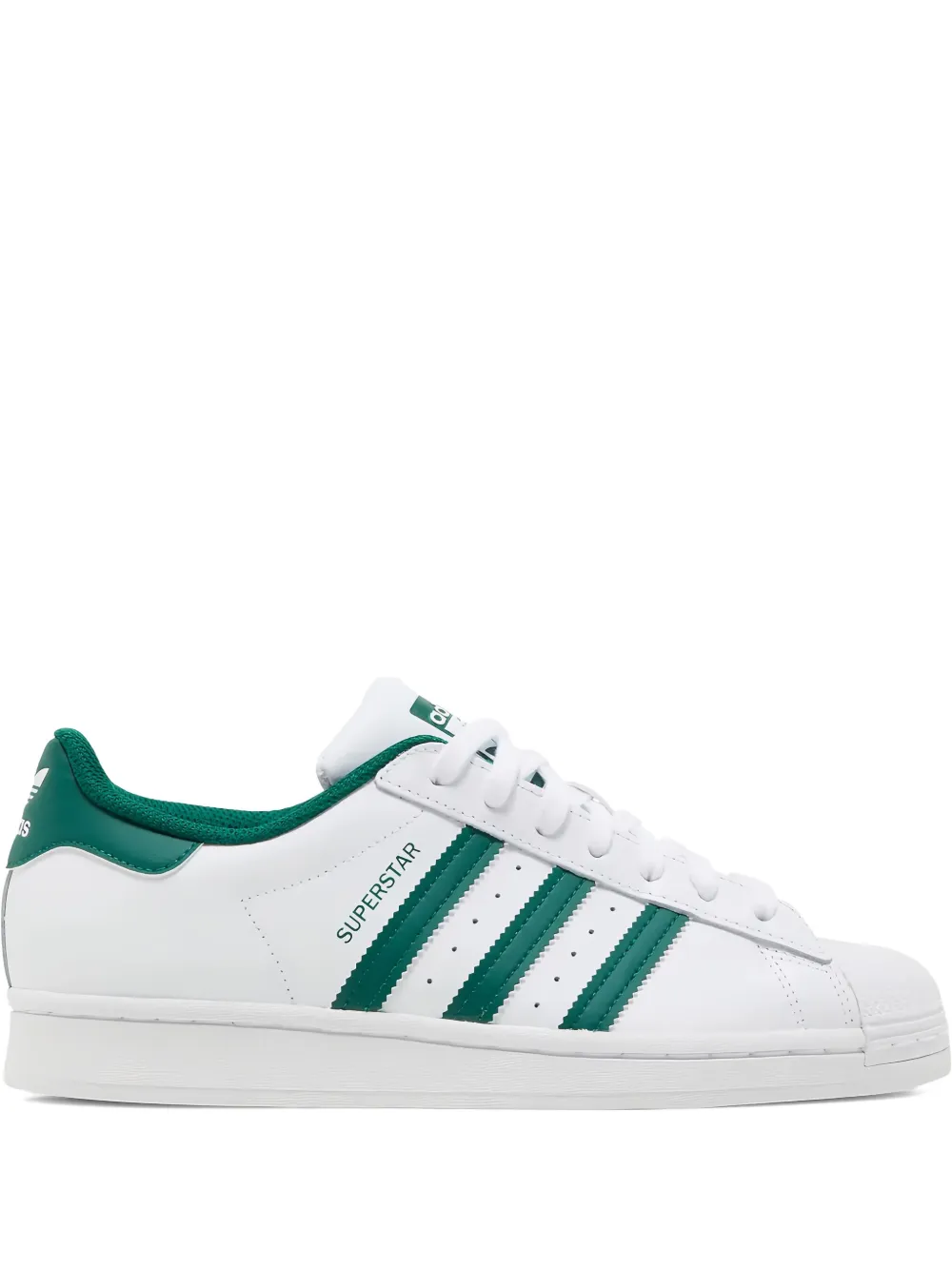 adidas Superstar II "White Collegiate Green" sneakers Wit