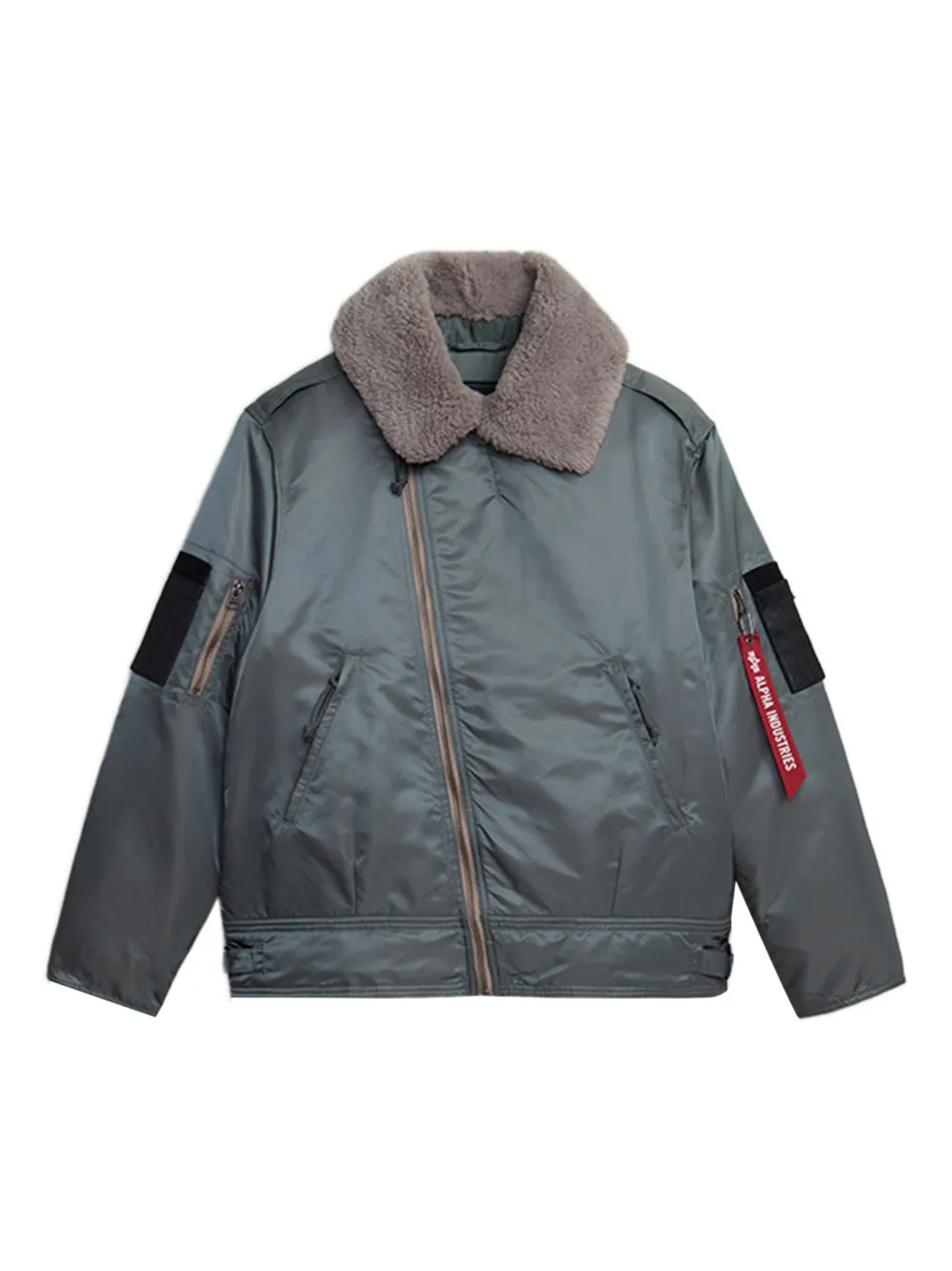 Alpha Industries 1960s Canadian Airforce type III zip jacket | Grey | Image 1