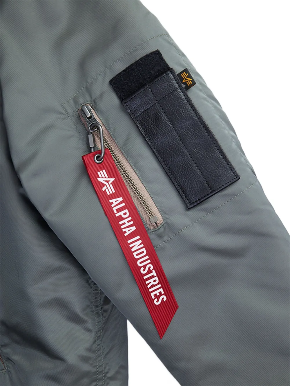 Alpha Industries 1960s Canadian Airforce type III jack met rits Grijs