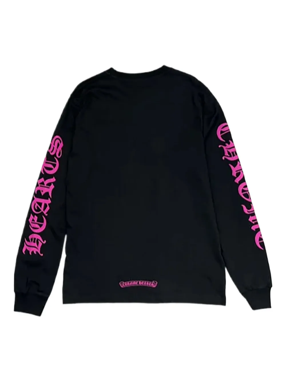 Chrome Hearts pocket long-sleeve crew - Zwart