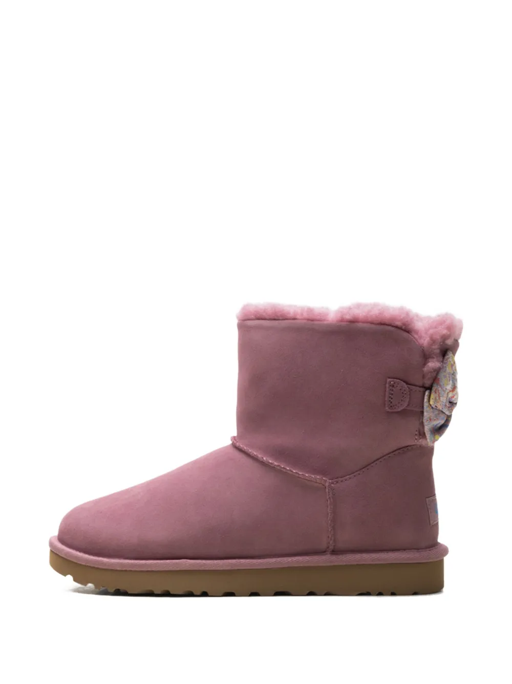 UGG Mini Bailey Bow II suède laarzen Roze