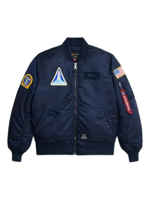 Alpha Industries MA-1 space-shuttle patched jacket