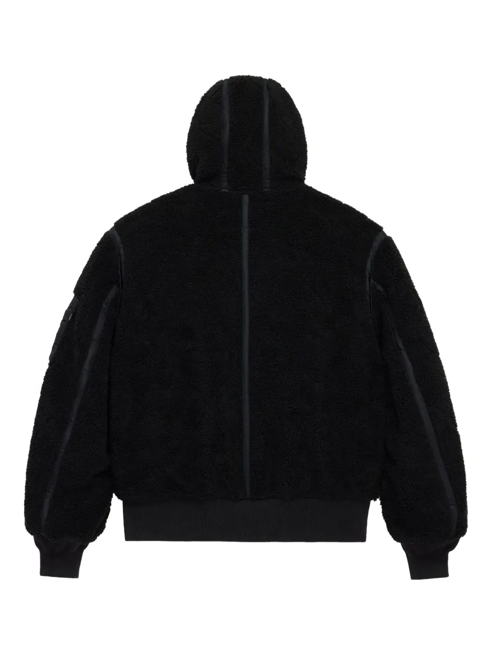 Alpha Industries Sherpa gewatteerd jack met lange mouwen Zwart