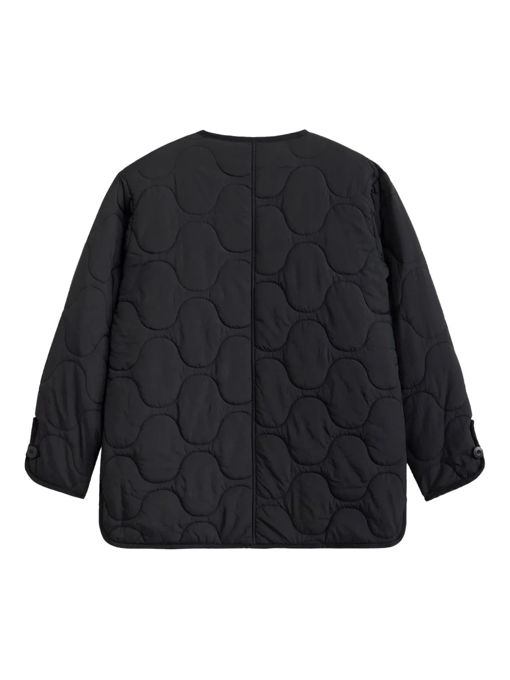 Alpha Industries Als/92 Mod Reversible Liner Quilted Jacket In Black