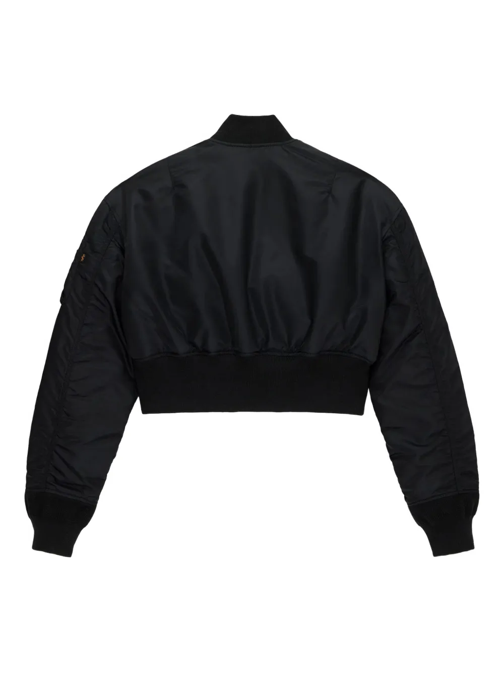 Alpha Industries Ma-1 Flight Bomber Jacket In Black