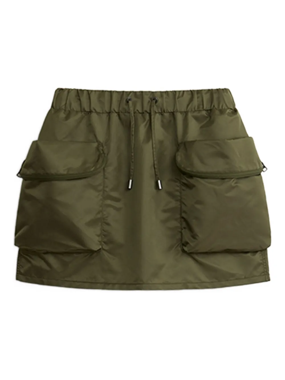 Alpha Industries Drawstring Pocket Mini Skirt In Green