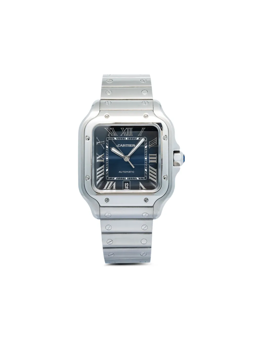 Cartier サントス ステンレススチール 40mm - ブルー