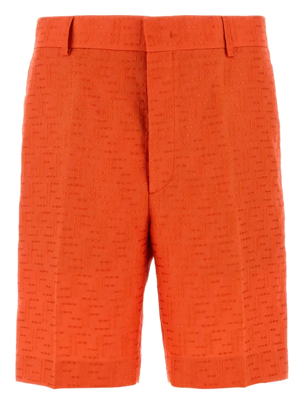 FENDI Slant pockets textured...