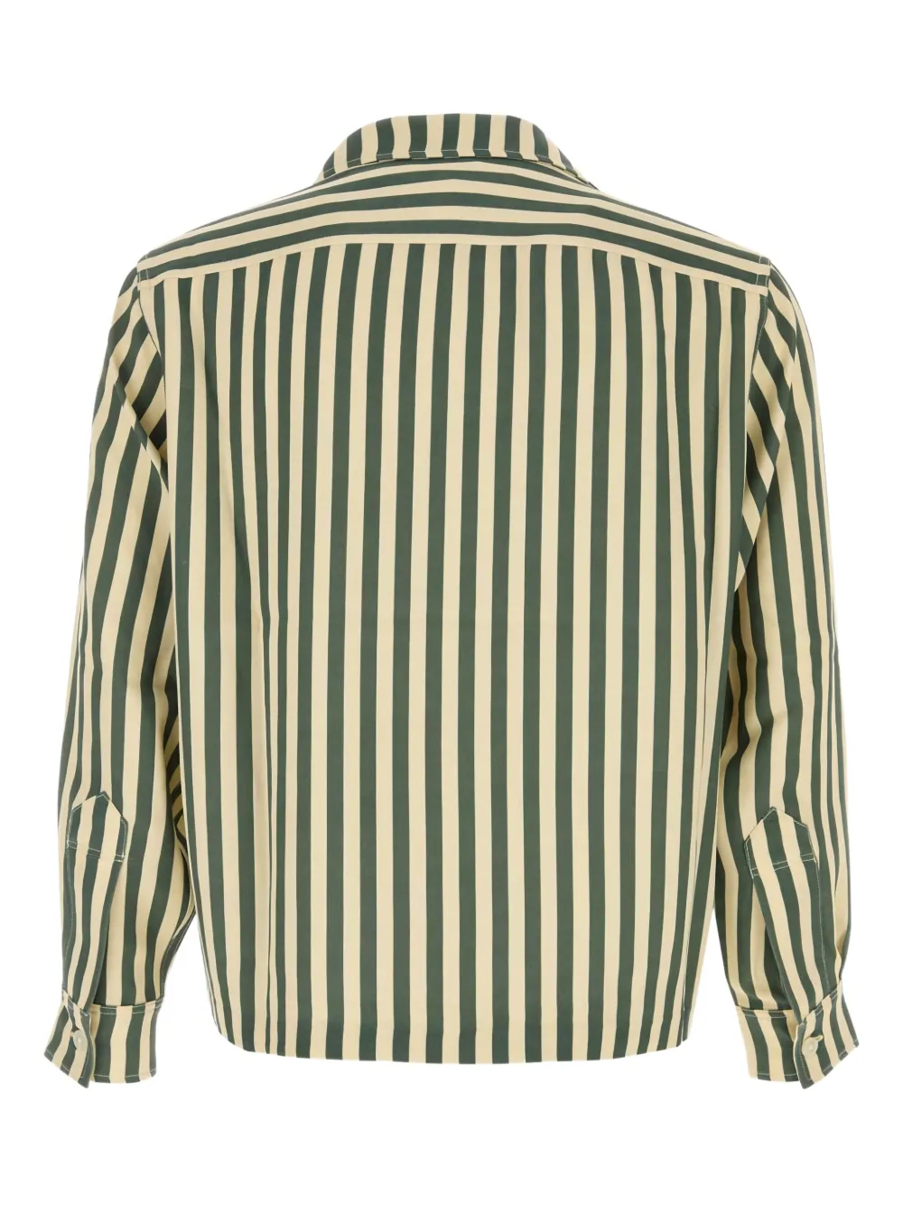BODE Trillium zijden overhemd - Groen