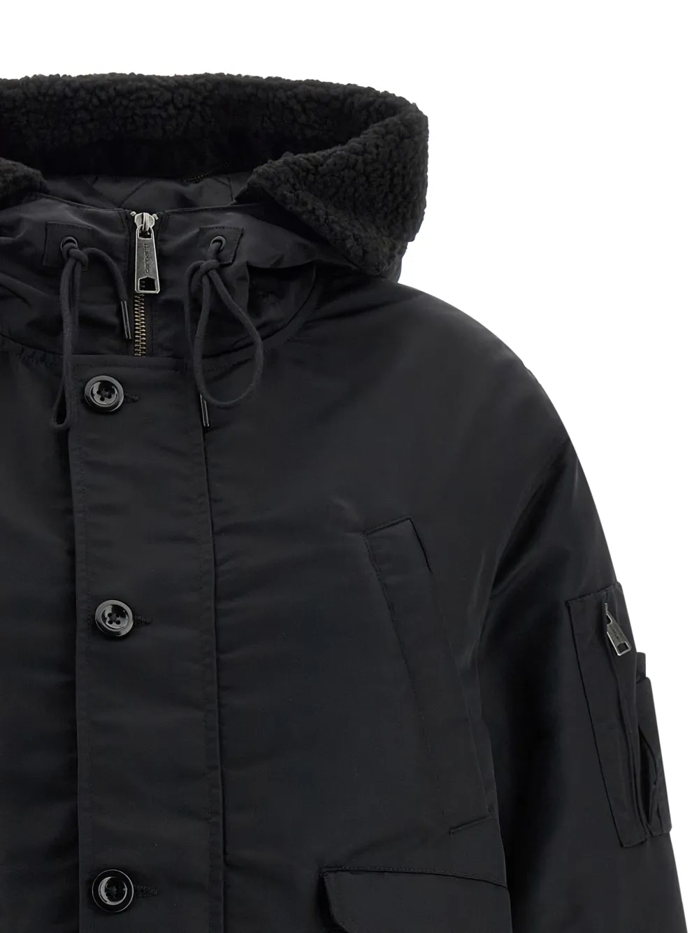 Carhartt Gesteppte Oltera Jacke In Black