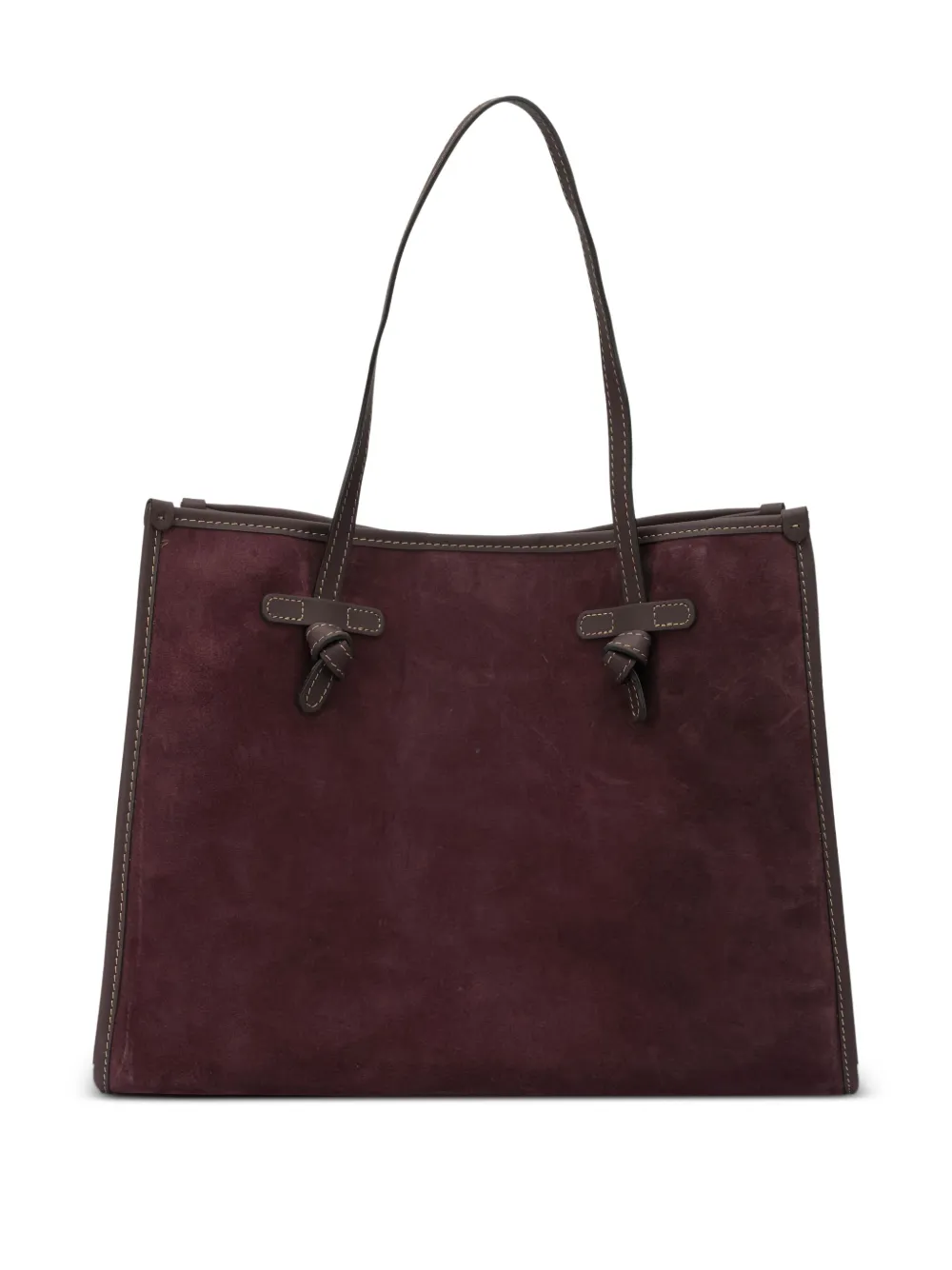 GIANNI CHIARINI suede top handle tote bag | Image 2