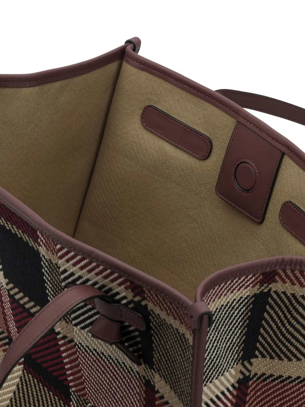 GIANNI CHIARINI Geruite schoudertas met knoop-patroon Beige