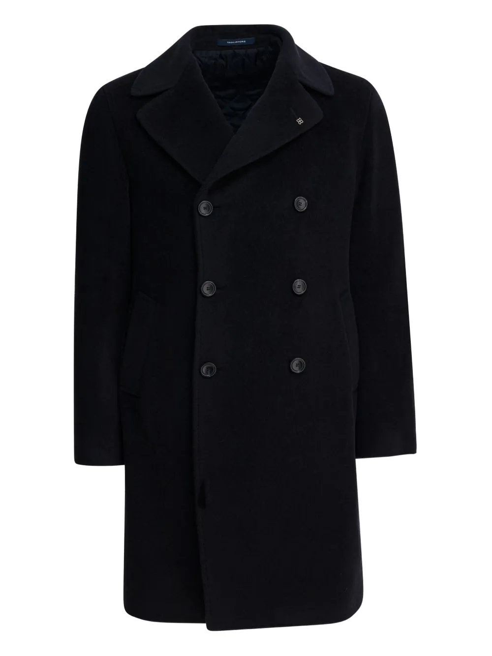Tagliatore double-breasted coat | Blue | Image 1