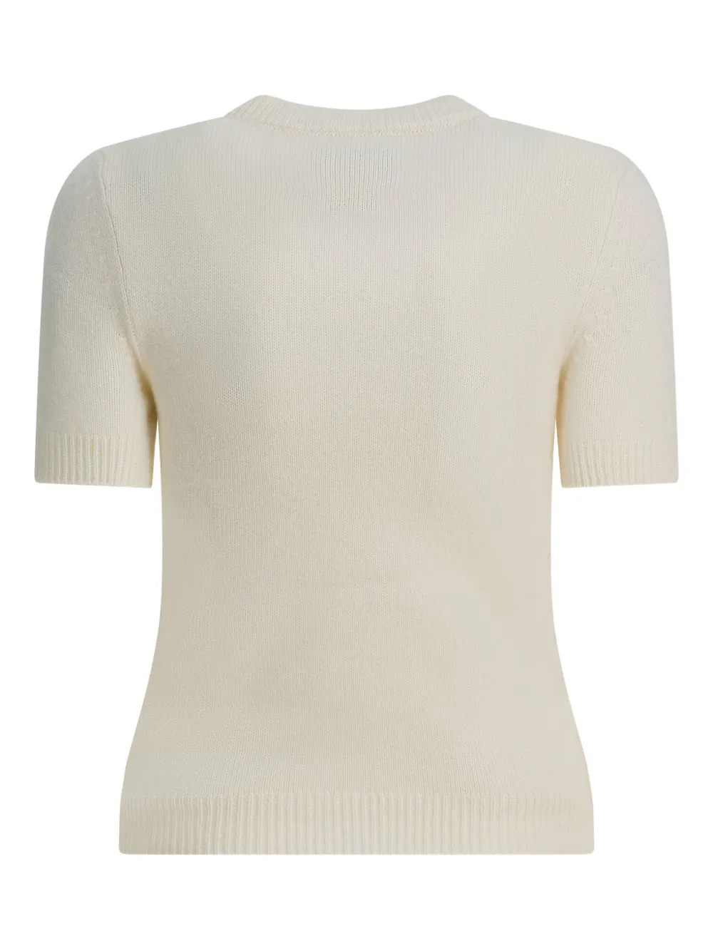 Sa Su Phi Short-sleeve Sweater In White